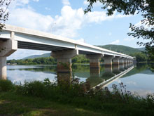 Face of Arch Street bridge - After